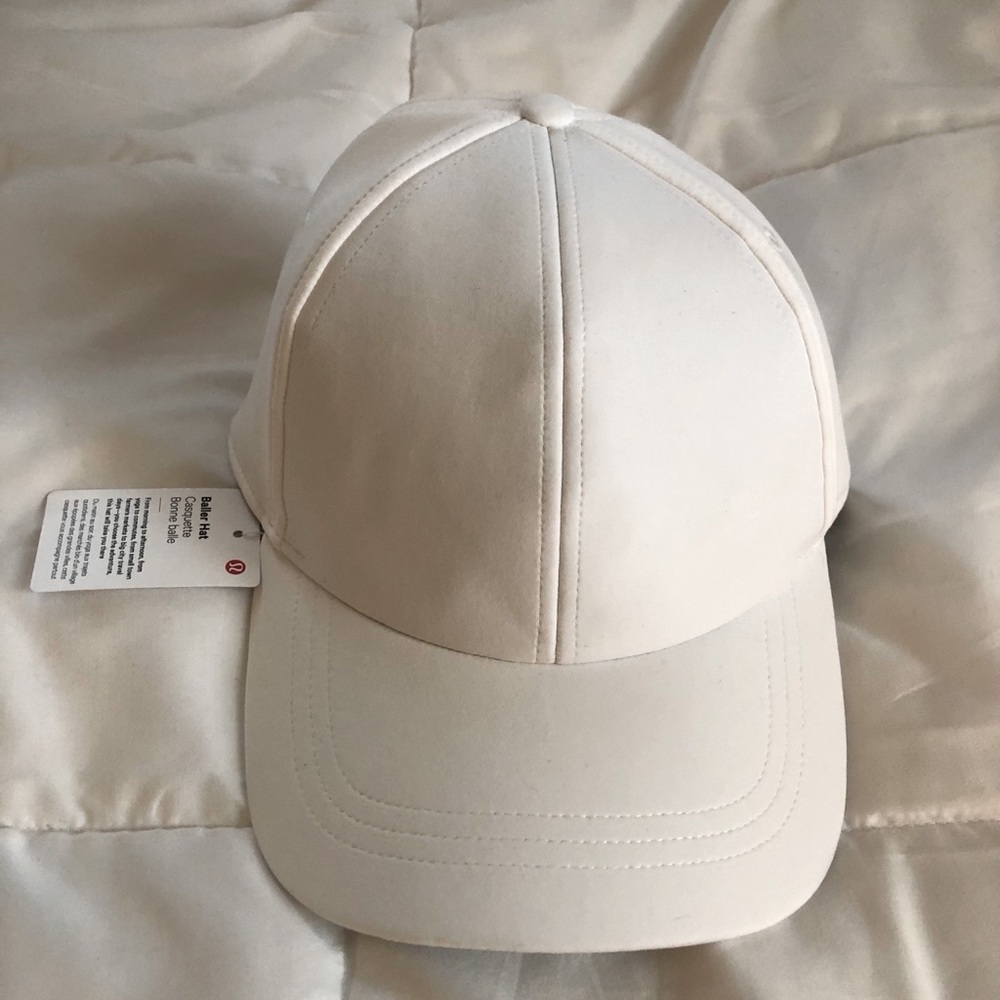 Lululemon White Baller Hat